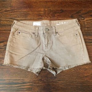 GAP 1969 Maddie Summer Cut-off Shorts SZ 24